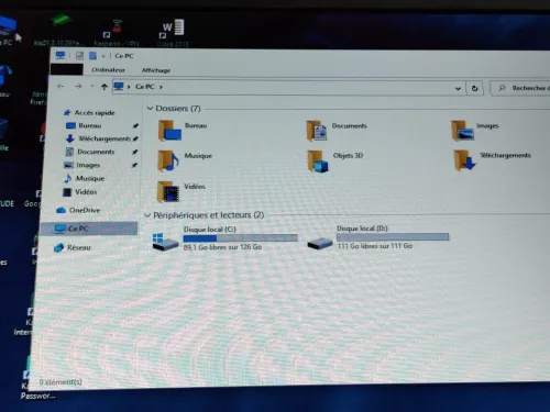 DELL LATITUDE 7480 / INTEL I5 6 EME / 8G / 256 SSD / 14 FHD AVEC CARTABLE