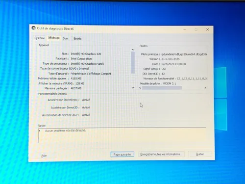 THINKPAD E560 / INTEL I5 6 EME / 8 G / 256 / 15.6 POUCE