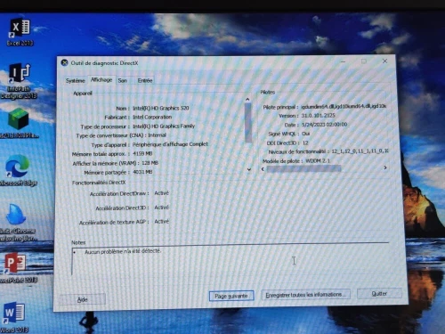 THINKPAD L460 / INTEL I3 6 EME / 8G / 128 SSD / 14