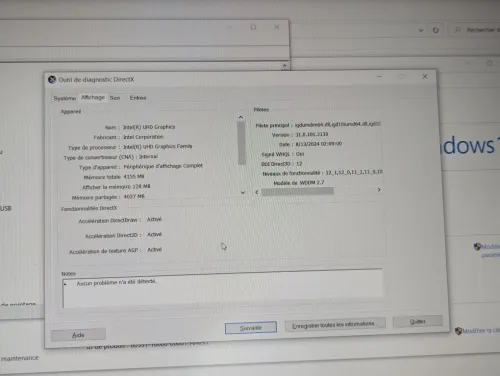 TOSHIBA DYNABOOK / INTEL I5 10 EME / 8G /256 SSD / 15.6 FHD +CARTABLE
