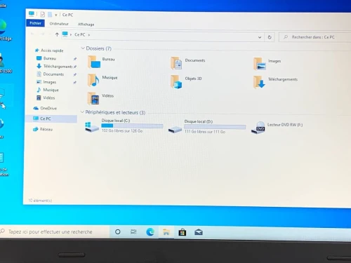 THINKPAD E560 / INTEL I5 6 EME / 8 G / 256 / 15.6 POUCE