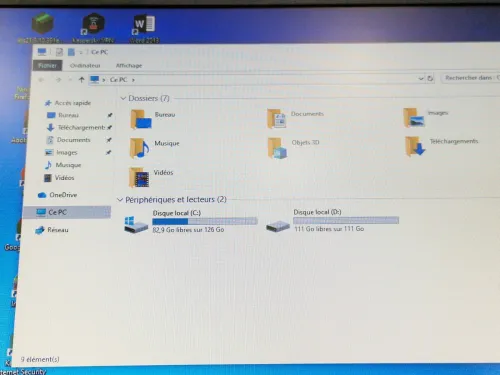 LOT DELL LATITUDE 7470 / INTEL I5 6 EME / 8G / 128 SSD / 14 FHD