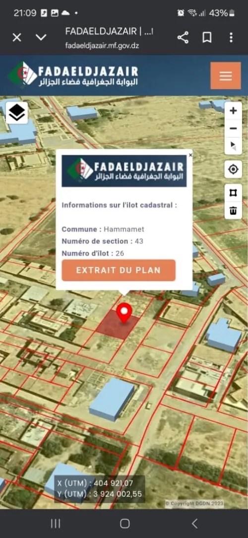 Vente Terrain Tébessa Hammamet