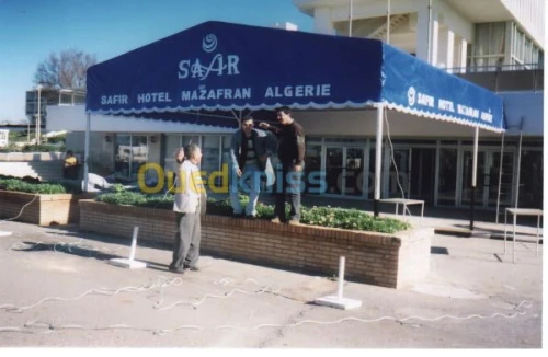 tinda store et bache perggola tent 