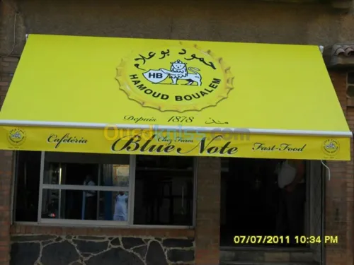 tinda store et bache perggola tent 