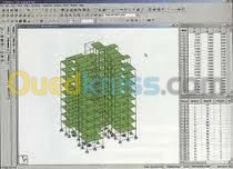étude en génie civil de construction 