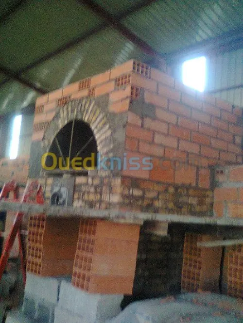 construction des hammams et de foure, plats d'oeufs