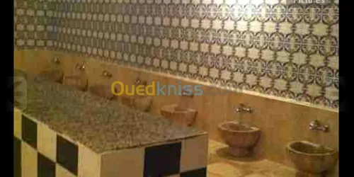 construction des hammams et de foure, plats d'oeufs