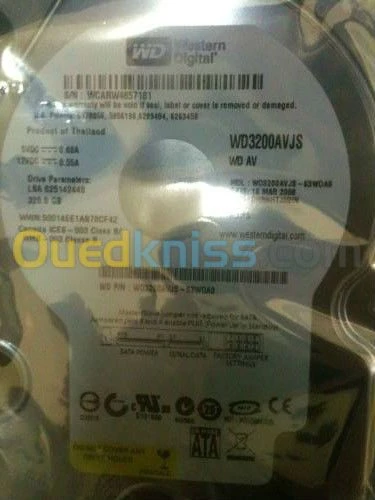 Western Digital 320g 3.5" sata