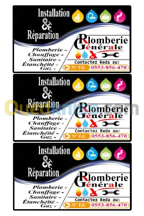instalation et reparation plomberie