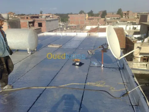 étanchéité  résine et soudable 