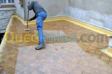 étanchéité  résine et soudable 
