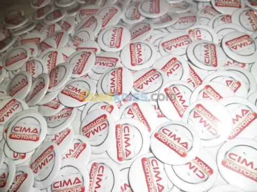 TRAVAUX DE SUBLIMATION & MACARRON 37mm