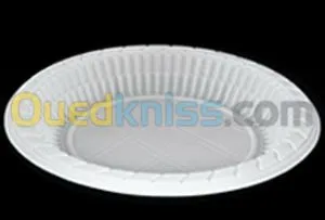 plats et assiettes en Polystyrene 