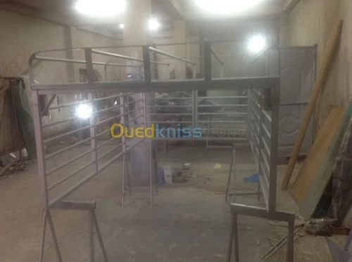 fabrication de ridelle et bache 