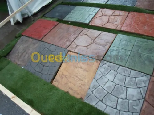 béton imprimé 
