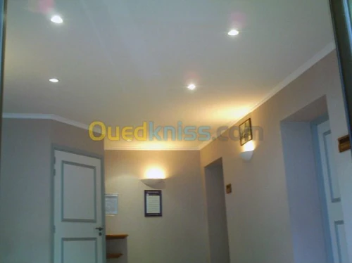 menuiserie aluminium , plafond en pvc