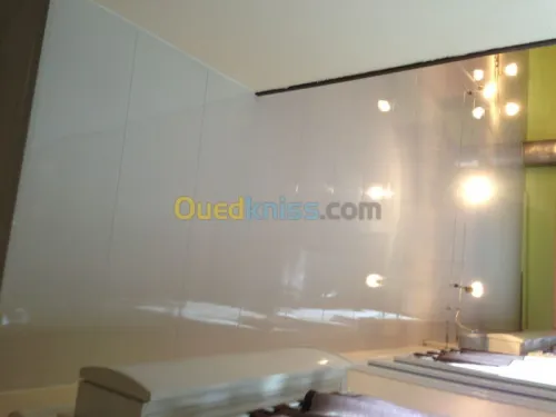 menuiserie aluminium , plafond en pvc