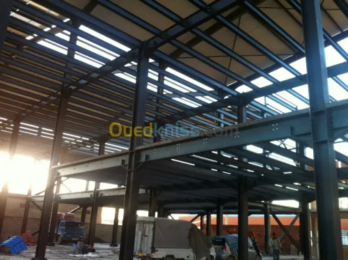 fabrication charpente et pose panneaux