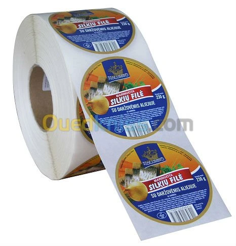 IMPRESSION FLEXO 6C UV ETIQUETTES 