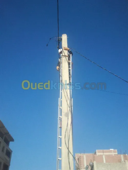 travaux d'electricité MT/BT  