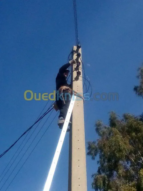 travaux d'electricité MT/BT  