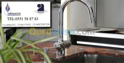 plombier sanitere instalation gaz   