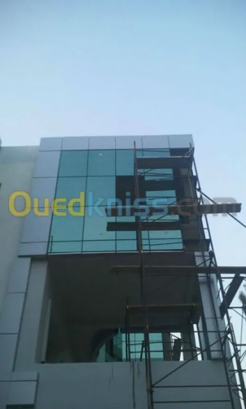 Alucobond-Murs rideaux-Aluminium