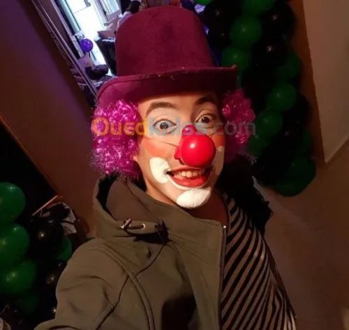 clown a domicile alger
