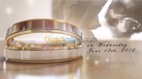 Générique after effect wedding  intro 