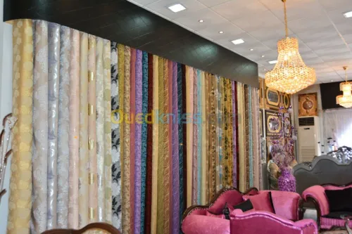 Rideaux, meubles, décoration