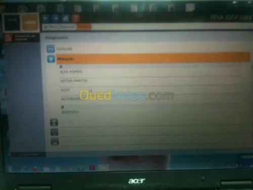 vente scanner auto