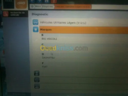 vente scanner auto