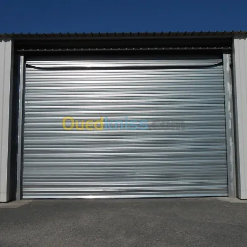 rideaux métalique manuel et electrique