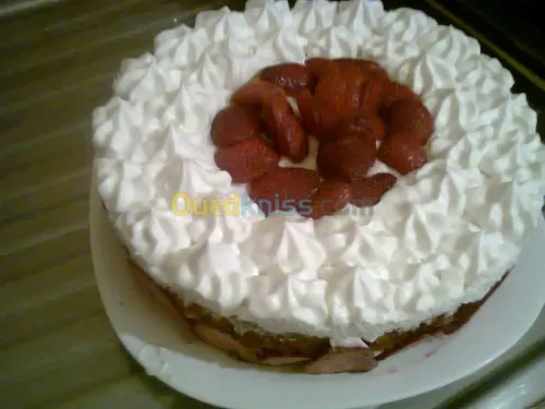 préparation de gateaux