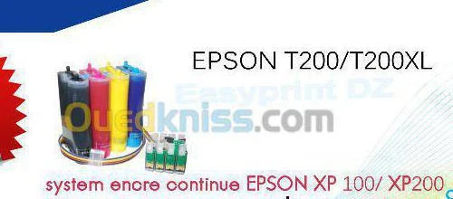 system encre continu Epson xp100/200xl