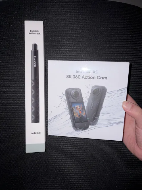 Insta x5 + accessoires