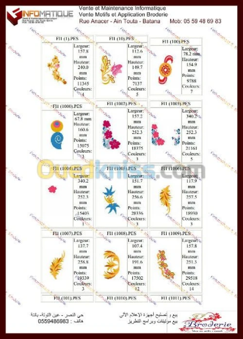 informatique & broderie 