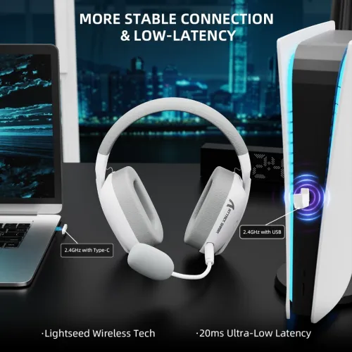 CASQUE Attack Shark L80PRO Wireless TRI MODE