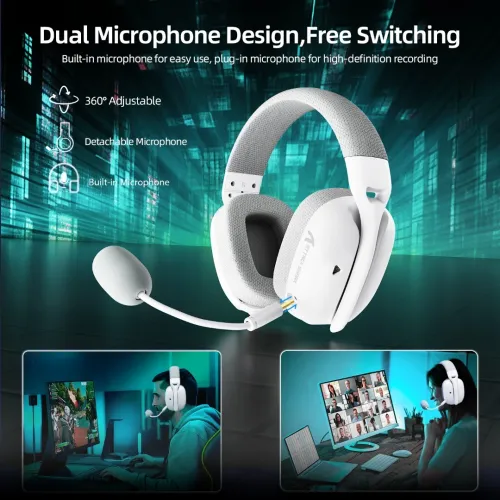 CASQUE Attack Shark L80PRO Wireless TRI MODE