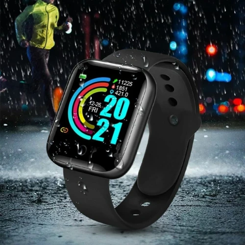 Smart Watch D20 pour Android et IOS numérique moniteur d'activité physique podomètre