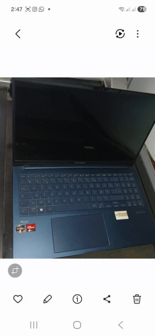 ASUS ZENBOOK OLED 15