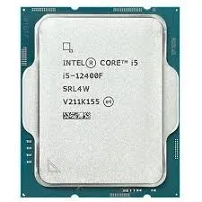 Intel I5 Core 12th Gen I5-12400F  LGA 1700 + Ventilo Origine