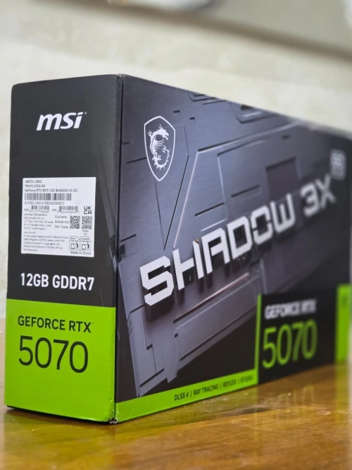 MSI RTX 5070 SHADOW 3X 