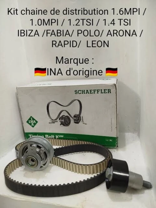 Kit de chaîne de distribution 1.6 mpi (Arona,Ibiza etc) Ina Germany