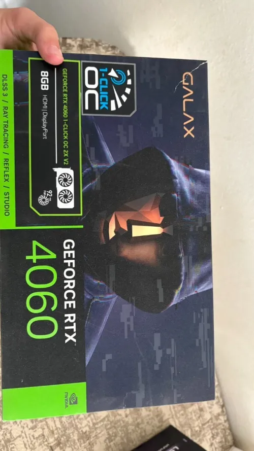 GPU NVIDIA GeForce RTX GALAX 4060 8gb vram