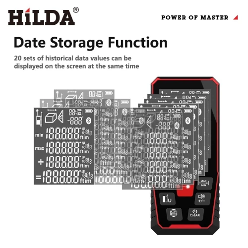 Hilda laser distance 100 mètres télémètre