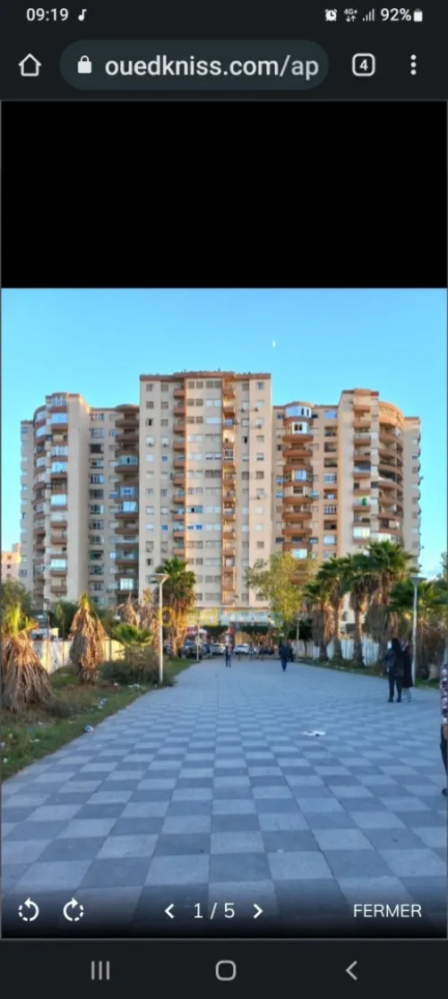 Cherche location Appartement Alger Bab ezzouar