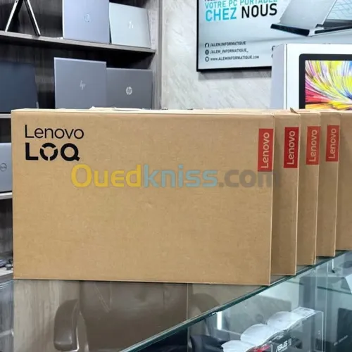 LENOVO LOQ 15 / 12th I5-12450HX / 24Go DDR5 / 1To SSD / NVIDIA RTX 3050 6Go / 15.6 FHD 144hz