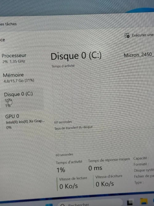 ASUS ExpertBook 14 / i7-1255U / 16 Go DDR5 / 1 To SSD / 14 FHD